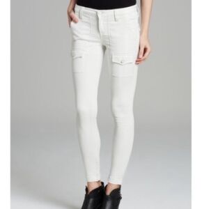 JoieJeans in Fog So-Real Skinny with Zip Ankles